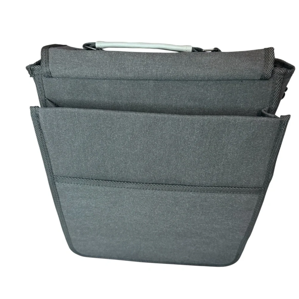 Bella Russo 14” canvas messenger bag